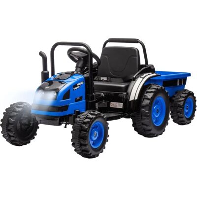 Milly Mally Blauer Ride-on Traktor mit Anhänger - Spielzeugtraktor Milly Mally Blauer Ride-on Traktor mit Anhänger - Spielzeugtraktor