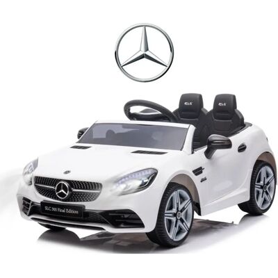 Milly Mally Mercedes-Benz SLC Biały Elektryczny Pojazd - Elektryczny Pojazd Milly Mally Mercedes-Benz SLC Biały Elektryczny Pojazd - Elektryczny Pojazd