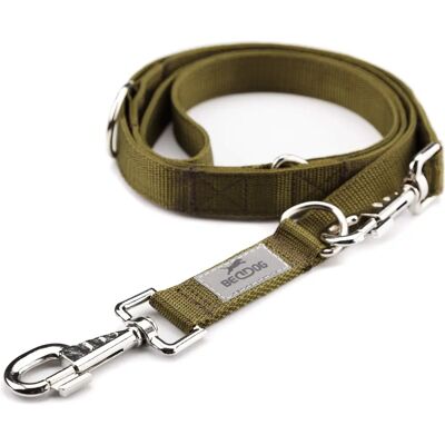 BedDog SPIKE Hundeleine Khaki - Hundetyp BedDog SPIKE Hundeleine Khaki - Hundetyp