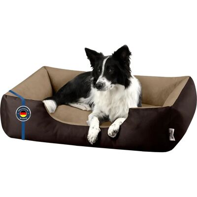 BedDog LUPI Hundbädd - Brun/Beige, Stor BedDog LUPI Hundbädd - Brun/Beige, Stor