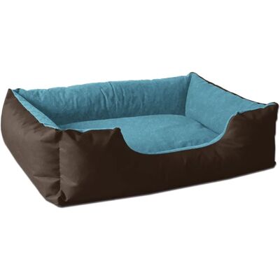 BedDog LUPI Microfiber Hondenbed - Mountain-Blue - Hondenbed BedDog LUPI Microfiber Hondenbed - Mountain-Blue - Hondenbed
