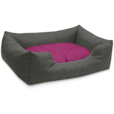BedDog MIMI Hundebett - Rosa Grau XL - Hundematratze und Kissen BedDog MIMI Hundebett - Rosa Grau XL - Hundematratze und Kissen