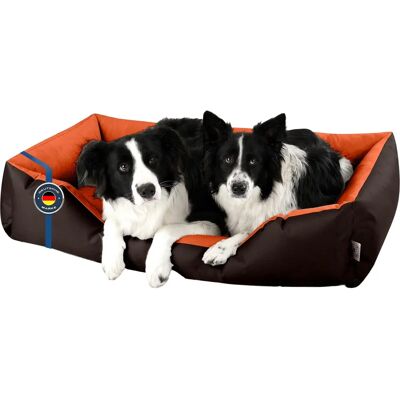BedDog LUPI Lit pour chien Marron/Orange 3XL - Lit pour chien - Publicité BedDog LUPI Lit pour chien Marron/Orange 3XL - Lit pour chien - Publicité
