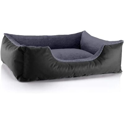 BedDog Lit pour chiens THE-ROCK - Grand, Noir/Gris, 80x65x18cm - Lit pour chiens - Publicité BedDog Lit pour chiens THE-ROCK - Grand, Noir/Gris, 80x65x18cm - Lit pour chiens - Publicité