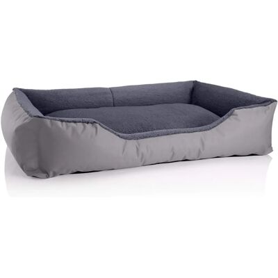 BedDog Teddy Hundebett ROCK-FLOW - Groß, Grau - Hundebett BedDog Teddy Hundebett ROCK-FLOW - Groß, Grau - Hundebett