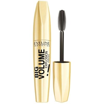 Eveline Cosmetics Big Volume Explosion! Mascara - Mascara voor maximale wimpervolumen Eveline Cosmetics Big Volume Explosion! Mascara - Mascara voor maximale wimpervolumen