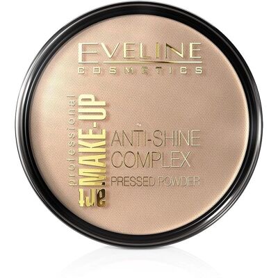 Eveline Cosmetics Eveline Art Make-Up Anti-Shine Complex Porvédő - Közép Bézs - Arcpor Eveline Cosmetics Eveline Art Make-Up Anti-Shine Complex Porvédő - Közép Bézs - Arcpor