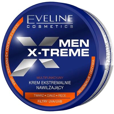 Eveline Cosmetics Men X-Treme Multifunktion Feuchtigkeitscreme - Gesicht, Körper & Hände - 200ml Eveline Cosmetics Men X-Treme Multifunktion Feuchtigkeitscreme - Gesicht, Körper & Hände - 200ml