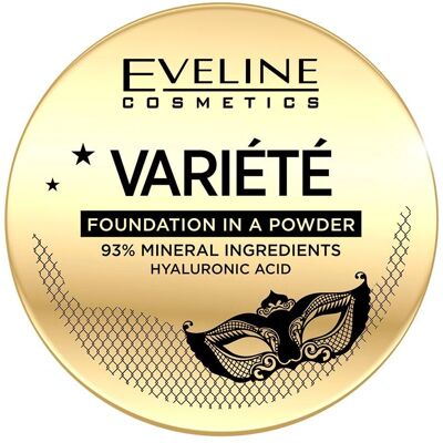 Eveline Cosmetics Variété Mineral Kompaktpuder - Licht Eveline Cosmetics Variété Mineral Kompaktpuder - Licht