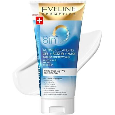 Eveline Deep Cleansing Gel - Skin Care Set for Sensitive Skin Eveline Deep Cleansing Gel - Skin Care Set for Sensitive Skin