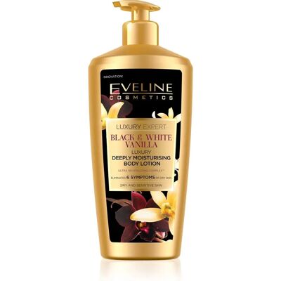 Eveline Luxury Expert Baunilha Black & White Lotion Corps - Lotion pour le corps Eveline Luxury Expert Baunilha Black & White Lotion Corps - Lotion pour le corps