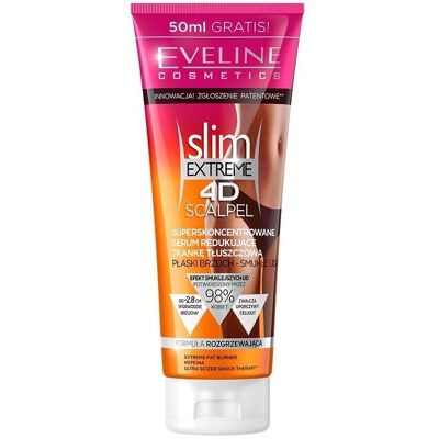 Eveline Slim Extreme 4D Scalpel Körperserum zur Reduzierung von Fettgewebe (250ml) Eveline Slim Extreme 4D Scalpel Körperserum zur Reduzierung von Fettgewebe (250ml)