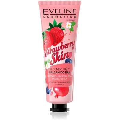 Eveline Cosmetics Strawberry Skin voedende handbalsem - Handcrème voor vrouwen Eveline Cosmetics Strawberry Skin voedende handbalsem - Handcrème voor vrouwen