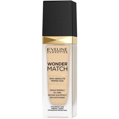 Eveline Cosmetics Wonder Match Long-Lasting Liquid Foundation - Face Makeup Eveline Cosmetics Wonder Match Long-Lasting Liquid Foundation - Face Makeup