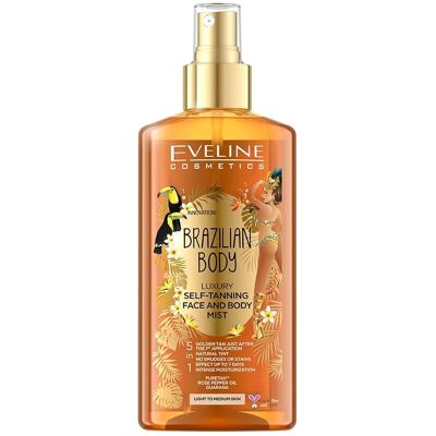 Eveline Cosmetics Brazilian Body Luxus Selbstbräunendes Spray - Selbstbräunungsspray Eveline Cosmetics Brazilian Body Luxus Selbstbräunendes Spray - Selbstbräunungsspray