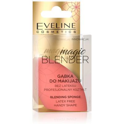 Gąbka do makijażu Eveline Cosmetics Magic Blender - Wielokrotnego użytku, Szybka, Idealna Gąbka do makijażu Eveline Cosmetics Magic Blender - Wielokrotnego użytku, Szybka, Idealna