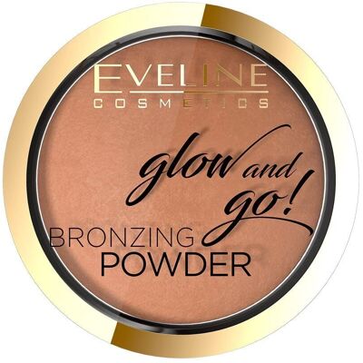 Eveline Cosmetics Eveline Polvere bronzo Glow And Go 02 Jamaica Bay - Polvere bronzo Eveline Cosmetics Eveline Polvere bronzo Glow And Go 02 Jamaica Bay - Polvere bronzo