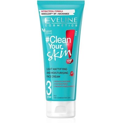 Eveline Creme Facial Hidratante Opacificante Leve Eveline Creme Facial Hidratante Opacificante Leve