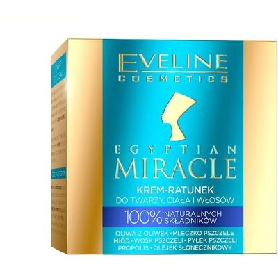 Eveline Cosmetics Egyptian Miracle Gesichts-, Körper- und Haarcreme - Feuchtigkeitscreme Eveline Cosmetics Egyptian Miracle Gesichts-, Körper- und Haarcreme - Feuchtigkeitscreme