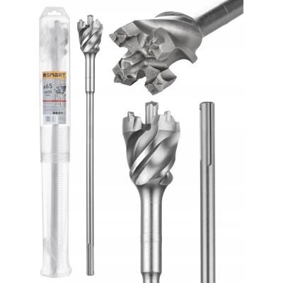 Smart Bohrereinsatz - 65x600 SDS Max Bohrer - Hammerbohrerschaft Smart Bohrereinsatz - 65x600 SDS Max Bohrer - Hammerbohrerschaft