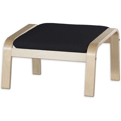 IKEA - Poäng Footstool Cushion - Schwarz - - Cushion IKEA - Poäng Footstool Cushion - Schwarz - - Cushion