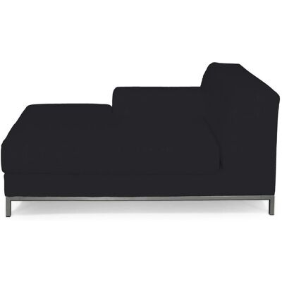 DEKORIA - Etna - Schwarz - Links - Chaise longue Bezug DEKORIA - Etna - Schwarz - Links - Chaise longue Bezug