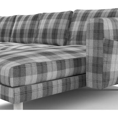 IKEA Norsborg 4-Sitzer mit Chaise - grau - Sofa-Bezug IKEA Norsborg 4-Sitzer mit Chaise - grau - Sofa-Bezug