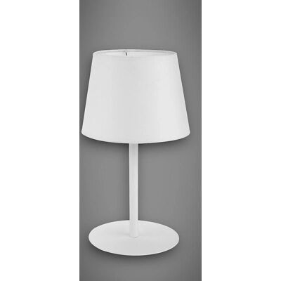 Lampa Stołowa Biała Maja - TK Lighting, E27, 36cm, Nowoczesny Lampa Stołowa Biała Maja - TK Lighting, E27, 36cm, Nowoczesny