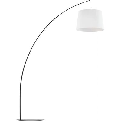 TK Lighting Moby Arc Lampa podłogowa - Metal, E27, 15W TK Lighting Moby Arc Lampa podłogowa - Metal, E27, 15W