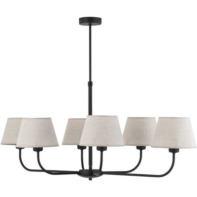 TK Lighting Chicago Mehrarm Pendelleuchte - Schwarz TK Lighting Chicago Mehrarm Pendelleuchte - Schwarz