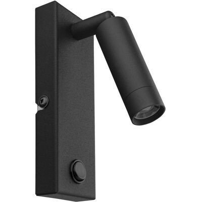 TK Lighting Enzo Lampe Murale Rectangulaire - Noir - LED, 15cm - Publicité TK Lighting Enzo Lampe Murale Rectangulaire - Noir - LED, 15cm - Publicité