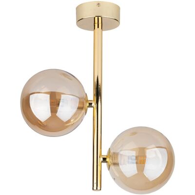 Plafonnier Estera TK Lighting - G9 Or 2x - Publicité Plafonnier Estera TK Lighting - G9 Or 2x - Publicité