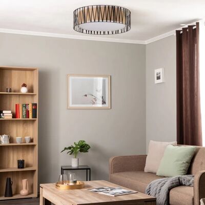 TK Lighting Harmony Struttura in Ferro Cilindrica Lampada a Soffitto - Decorazione Moderna TK Lighting Harmony Struttura in Ferro Cilindrica Lampada a Soffitto - Decorazione Moderna
