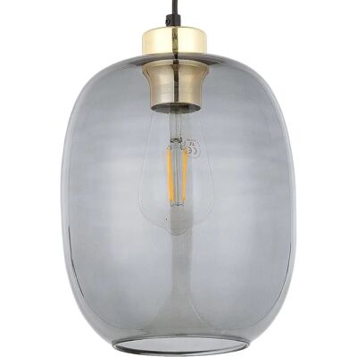 Lampa sufitowa Omega Omega - Czarna, Złota - Lampa wisząca Lampa sufitowa Omega Omega - Czarna, Złota - Lampa wisząca