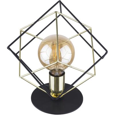 Lampa stołowa Alambre od TK Lighting Czarna, Złota - Lampa stołowa Lampa stołowa Alambre od TK Lighting Czarna, Złota - Lampa stołowa