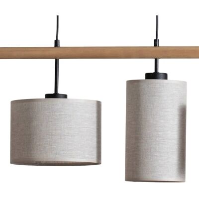 Lampa wisząca TK Lighting Deva - 4xE27, Beżowa Lampa wisząca TK Lighting Deva - 4xE27, Beżowa