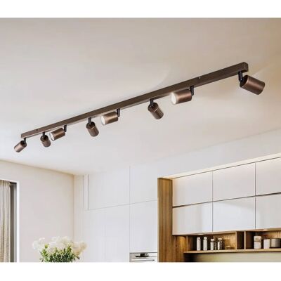 TK Lighting Top Braun 6184 8xGU10 Decken-Spotsleiste TK Lighting Top Braun 6184 8xGU10 Decken-Spotsleiste