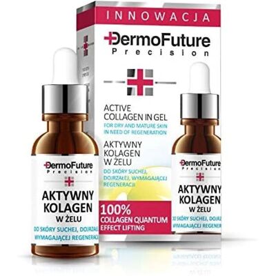 DermoFuture Gesichtsserum - Aktives Kollagen Gel für trockene und reife Haut DermoFuture Gesichtsserum - Aktives Kollagen Gel für trockene und reife Haut