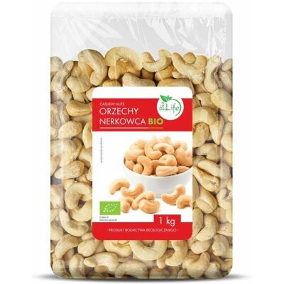 BioLife Organiczne Nerkowce - 1kg Przekąska i Gotowanie BioLife Organiczne Nerkowce - 1kg Przekąska i Gotowanie