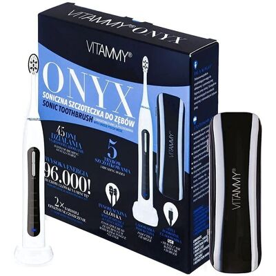 Periuță electrică sonică Vitammy Onyx - Moduri de albire și delicate Periuță electrică sonică Vitammy Onyx - Moduri de albire și delicate