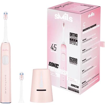 Vitammy Pink Schallzahnbürste - Kieferorthopädische Modi Vitammy Pink Schallzahnbürste - Kieferorthopädische Modi