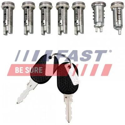 FAST FT94107 - Schlüssel Zylinderset für 2 Türen FAST FT94107 - Schlüssel Zylinderset für 2 Türen