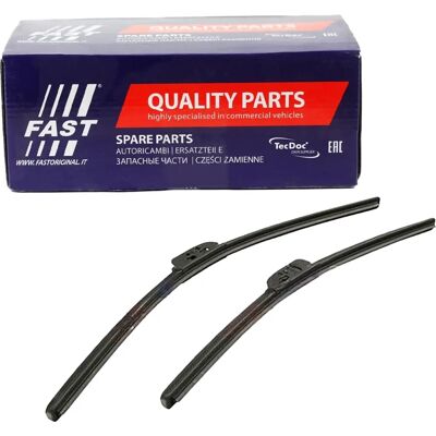 Alfa Fiat Windschutzscheibenwischer - 550mm Flachbalken-Set Alfa Fiat Windschutzscheibenwischer - 550mm Flachbalken-Set