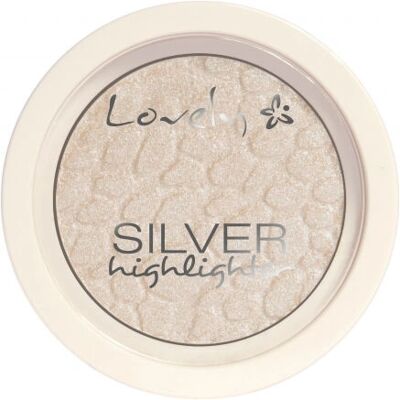 Lovely Silver Highlighter - Face Highlighter - Silver - Cosmetics Lovely Silver Highlighter - Face Highlighter - Silver - Cosmetics