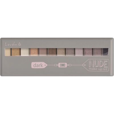 Lovely OC207 Makeup Set - Dark Nude Eyeshadow Palette 13g Lovely OC207 Makeup Set - Dark Nude Eyeshadow Palette 13g