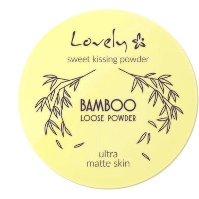 Lovely Bamboo Loose Powder - Leicht, Mattes Finish, 5,5g - Gesichtspuder Lovely Bamboo Loose Powder - Leicht, Mattes Finish, 5,5g - Gesichtspuder