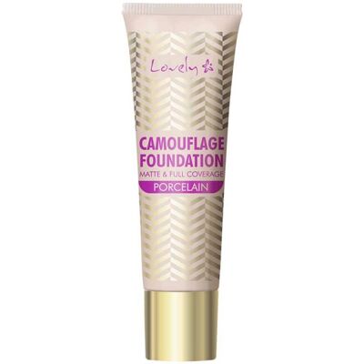 Lovely CE98N1 Foundation - High Coverage, Natural Matte Finish - Face Makeup Lovely CE98N1 Foundation - High Coverage, Natural Matte Finish - Face Makeup