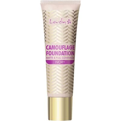 Lovely 3 Ivory Camouflage Foundation - Face Makeup Lovely 3 Ivory Camouflage Foundation - Face Makeup