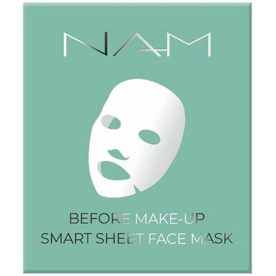 NAM Cosméticos Modelo - Máscara de Folha Inteligente - Máscara de Folha NAM Cosméticos Modelo - Máscara de Folha Inteligente - Máscara de Folha