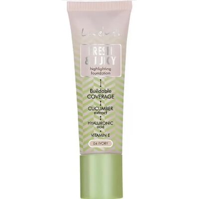 MANADA - Base de Maquillaje Iluminadora Ivory Glow - Tono 04 - 25g - Cobertura Perfecta MANADA - Base de Maquillaje Iluminadora Ivory Glow - Tono 04 - 25g - Cobertura Perfecta
